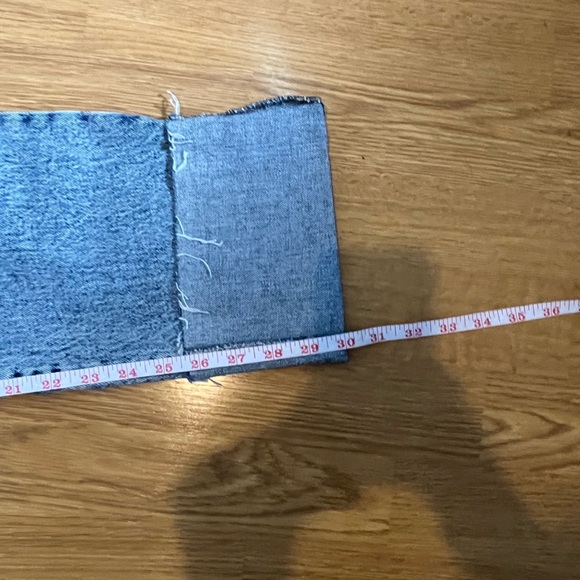 Banana Republic Light Blue Slouch Jeans with Cuff 6Tall - Picture 3 of 6